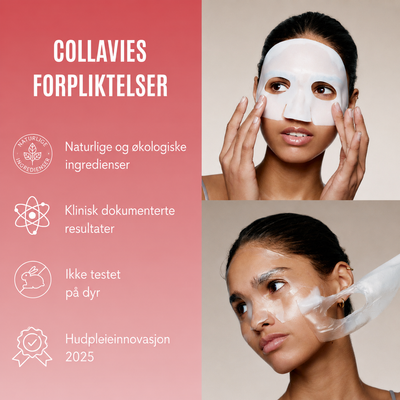 Bio-kollagen ansiktsmaske